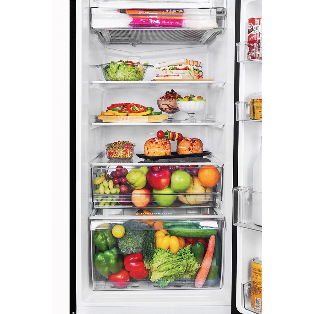 Haier 190L 5 Star Direct Cool Single Door Refrigerator with Toughened Glass Shelf - HRD-2105PMD-P